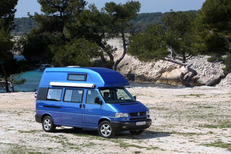 VW T4 Carlifornia Exclusive Campingbus mit Hochdach