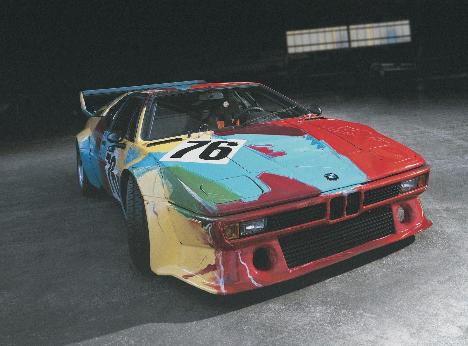 BMW M1 Kunstwerk von Andy Warhole 