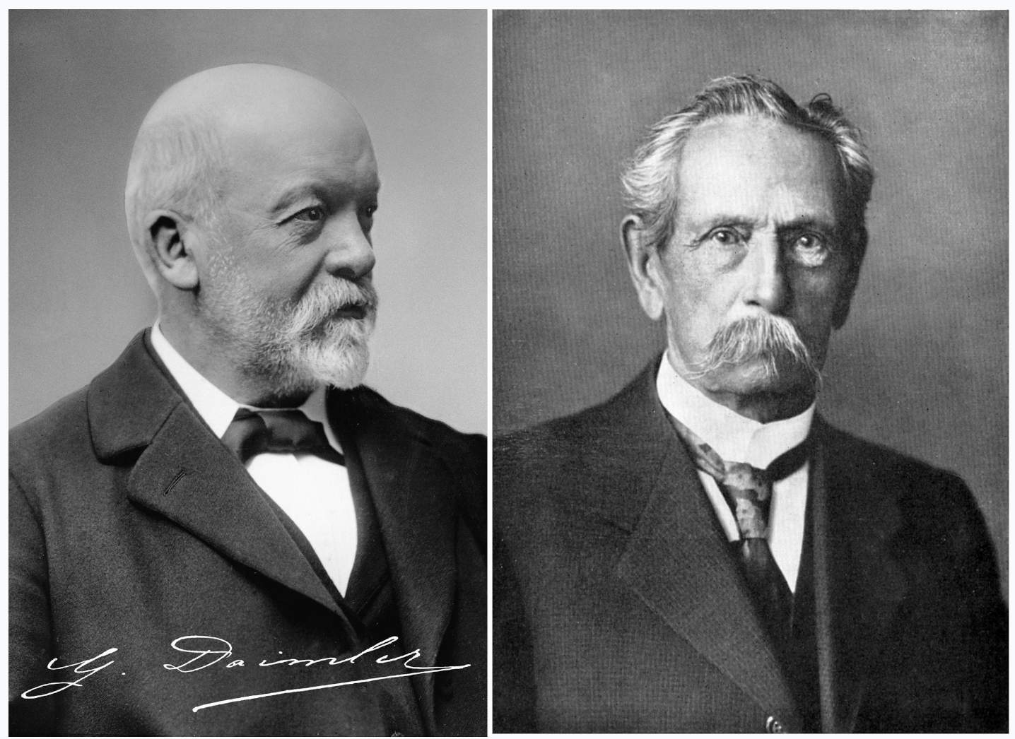 Gottlieb Daimler & Karl Benz 