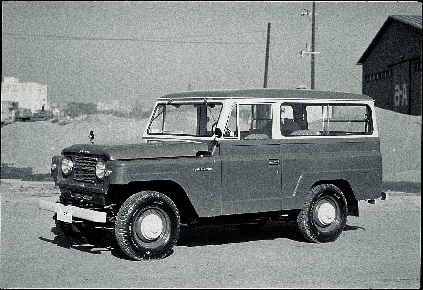 Datsun Patrol 1960 erster offizeller Patrol