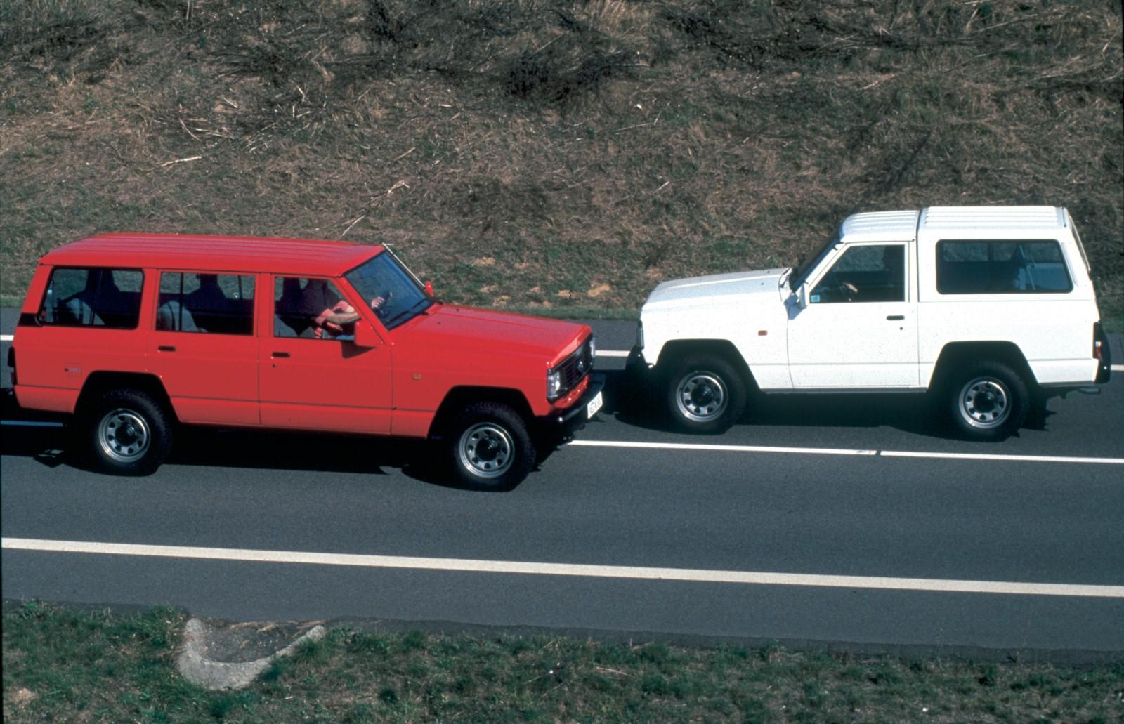 Datsun Patrol Modelljahr 1981 Lang und Kurzversion