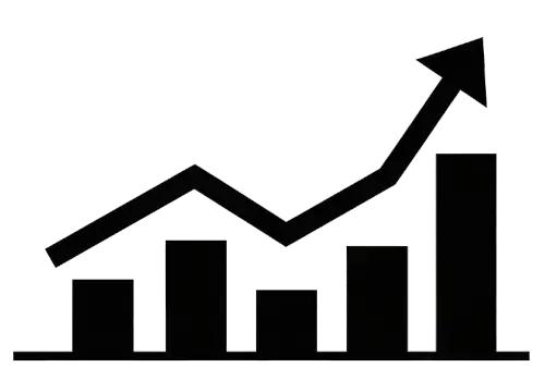 Balkendiagramm nach oben