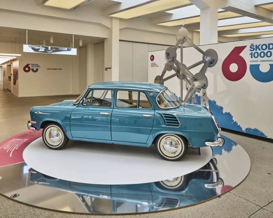 Jubiläumsausstellung: 60 Jahre Škoda 1000 MB im Škoda Museum