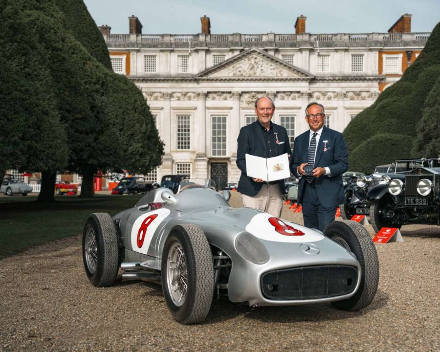 Mercedes-Benz Classic begeistert beim Concours of Elegance 2025 am Hampton Court Palace