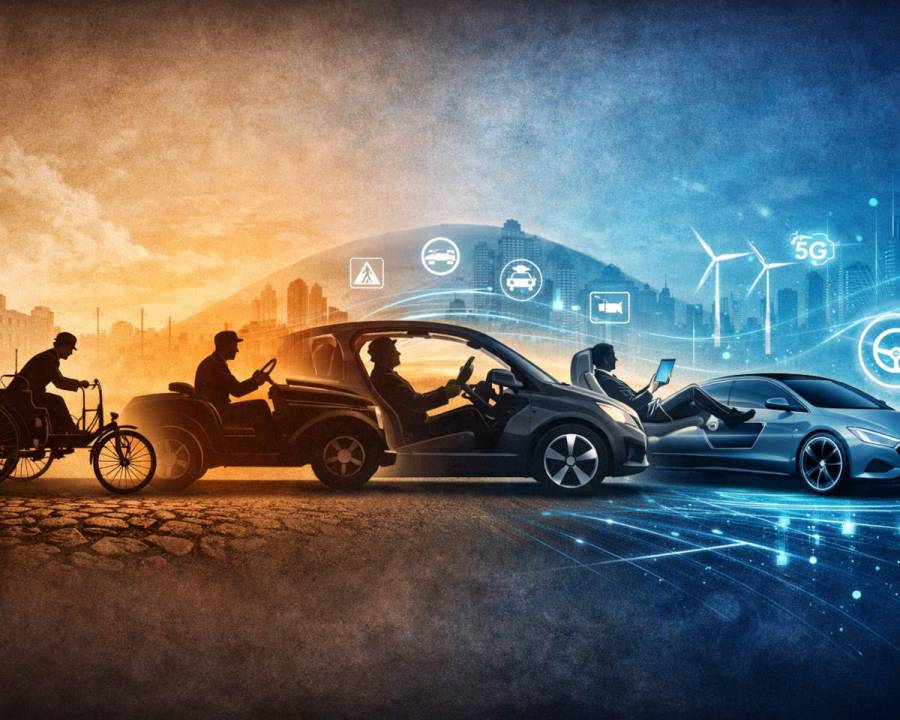 Vom Patentwagen bis zum digitalen Auto: Wie sich das Automobil neu erfunden hat