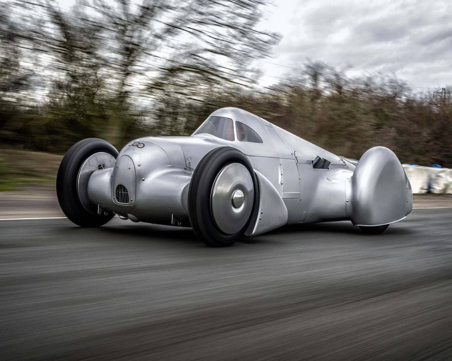 Auto Union Lucca: Audi lässt legendären Silberpfeil auferstehen